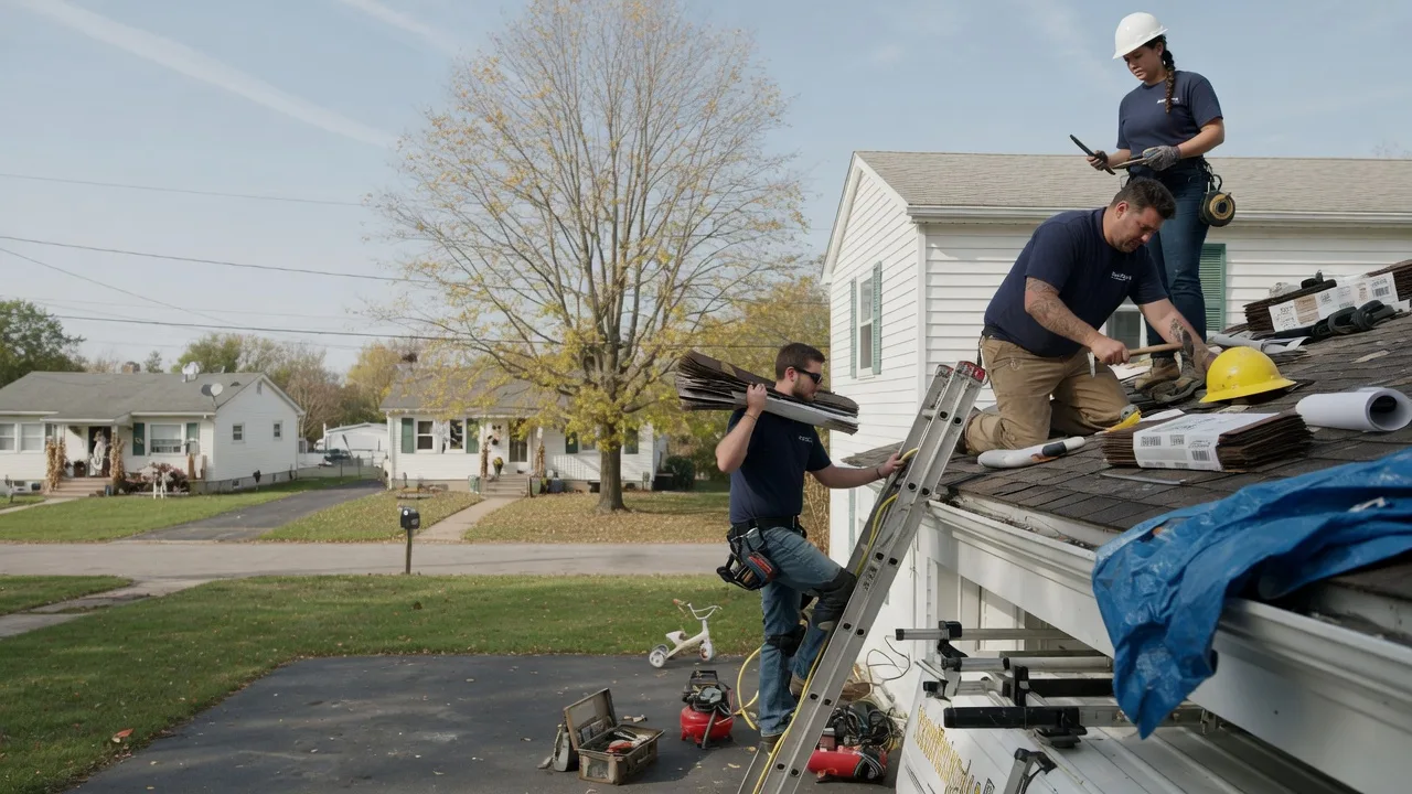 Local Roofing Contractors in Elk Mound, WI near me